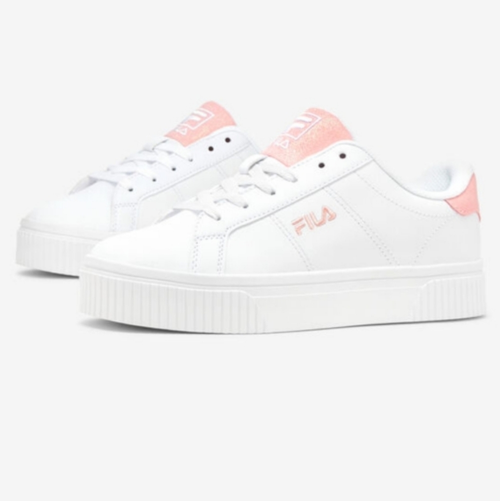 Fila Panache White/pink Glitters Sneakers